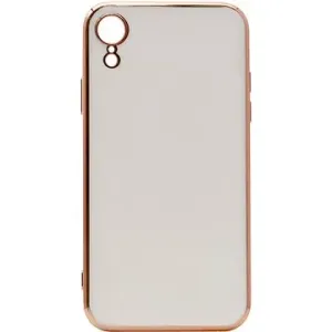 iWill Luxury Electroplating Phone Case für iPhone XR White