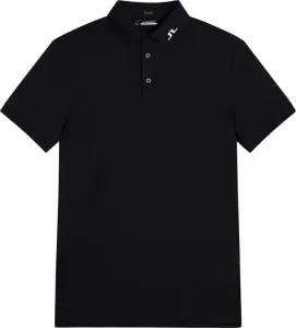 J.Lindeberg KV Regular Fit Golf Polo Black XL #1144764