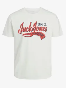 Jack & Jones Logo Kinder  T‑Shirt Weiß #1306704