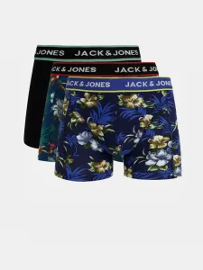 Jack & Jones Flower Boxershorts 3 Stück Blau #466354