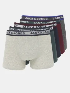 Jack & Jones Oliver Boxershorts 5 Stück Grau