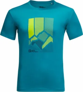 Jack Wolfskin Peak Graphic T M Everest Blue S T-Shirt