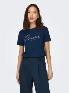 Jacqueline de Yong Michigan T-Shirt Blau