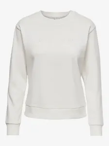 Jacqueline de Yong Paris Sweatshirt Weiß