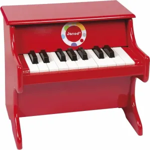 Janod Confetti Red Piano Rot