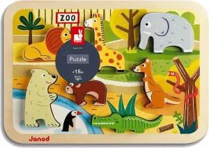 Janod Puzzle Zoo 7 Teile