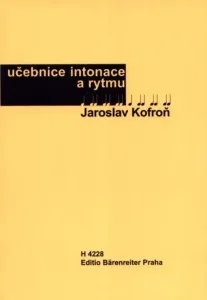 Jaroslav Kofroň Učebnice intonace a rytmu Noten