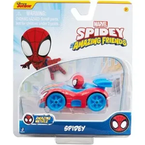 Spidey Spider-Man Diecast Metal Car 7.5 cm - Spidey