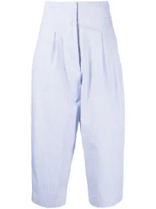 JEJIA - Wide Leg Cotton Trousers #1180721