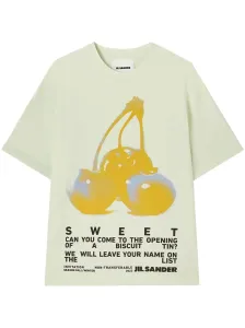 JIL SANDER - Printed Cotton T-shirt #1429043