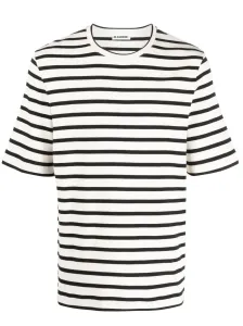 JIL SANDER - Striped Cotton T-shirt #1488295