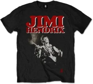 Jimi Hendrix T-Shirt Block Logo Black M