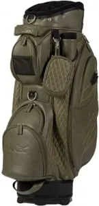 Jucad Style Dark Green/Leather Optic Golfbag
