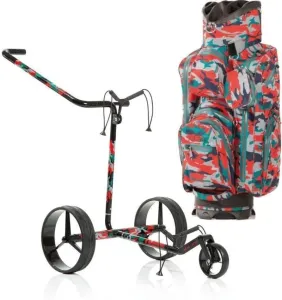 Jucad Carbon 3-Wheel Aquastop Bag SET Camouflage Pushtrolley