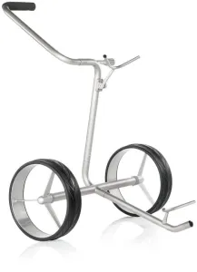 Jucad Junior 2-Wheel Silver Pushtrolley