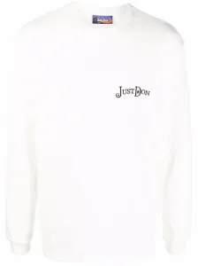 JUST DON - Cotton Logo Long Sleeve T-shirt #998587
