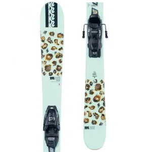 K2 MISSY FDT 4.5 Freestyle Ski mit Bindung für Kinder, hellblau, veľkosť 119