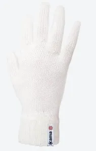 Gestrickte Merino Handschuhe Kama R102 101 natural white