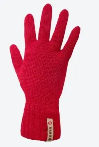 Gestrickte Merino Handschuhe Kama R102 104 red