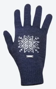 Gestrickte Merino Handschuhe Kama R104 108 dark  blue