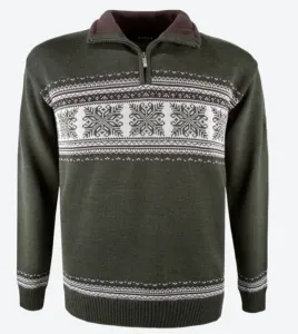 Sweater Kama L139 106 dark  green