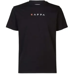 Kappa LOGO CAED Herrenshirt, schwarz, veľkosť L
