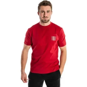 Kappa LOGO FISCA Herren T-Shirt, rot, größe