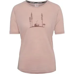 KARI TRAA ANE Damen T-Shirt, rosa, größe #1615789