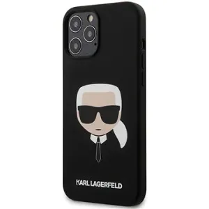 Karl Lagerfeld Head für Apple iPhone 12 Pro Max Black