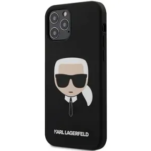 Karl Lagerfeld Head für Apple iPhone 12/12 Pro Black