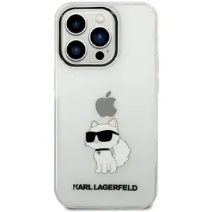 Karl Lagerfeld IML Choupette NFT Back Cover für iPhone 14 Pro - Transparent