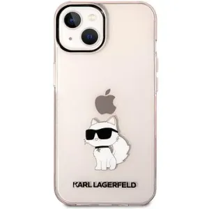 Karl Lagerfeld IML Choupette NFT back Cover für iPhone 14 - Rosa