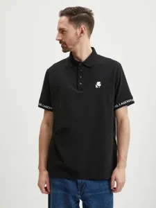 Karl Lagerfeld Polo T-Shirt Schwarz #1342365