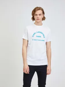 Weiße T-Shirts KARL LAGERFELD