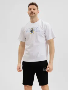 Weiße T-Shirts KARL LAGERFELD