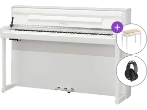 Kawai CA901 W SET Premium Satin White Digital Piano