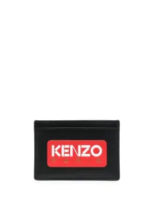 KENZO - Kenzo Paris Leather Card Holder