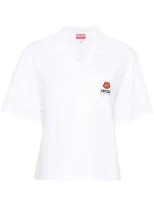 KENZO - Boke Flower Cotton Cropped Shirt
