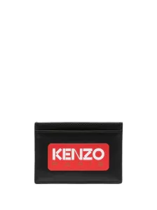KENZO - Kenzo Paris Leather Credit Card Case