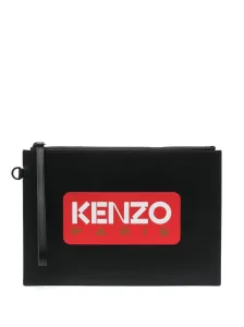 KENZO - Kenzo Paris Leather Pouch #1248465