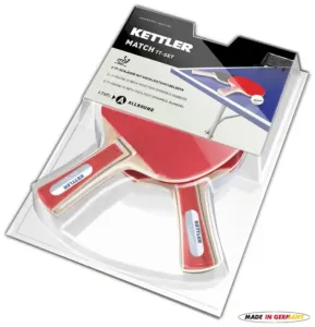 Set Tischtennisschläger Tisch- Tennis Kettler Match 7090-500