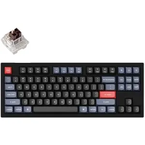 Keychron V3 Swappable RGB Backlight Brown Switch - Black
