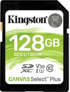 Kingston 128GB SDXC Canvas Plus UHS-I SDS2/128GB