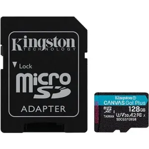 Kingston Canvas Go Plus microSDXC 128 GB + SD-Adapter