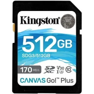 Kingston Canvas Go Plus SDXC 512 GB + SD-Adapter