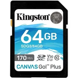 Kingston Canvas Go Plus SDXC 64 GB + SD-Adapter