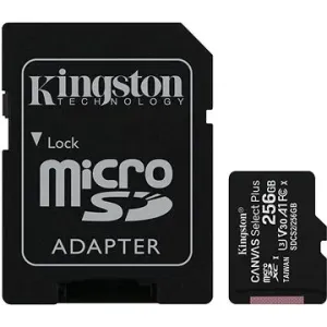 Kingston Canvas Select Plus micro SDXC 256GB Class 10 UHS-I