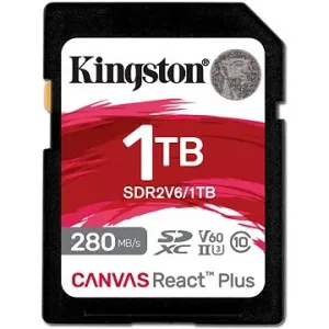 Kingston SDXC 1TB Canvas React Plus V60