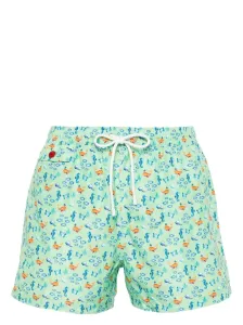 KITON - Printed Swim Shorts #1518052