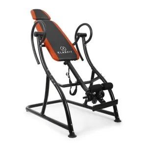 KLARFIT Relax Zone Pro Inversionsbank Rücken Hang-Up bis 150 kg schwarz/rot
